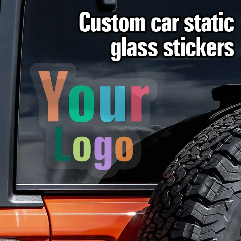 Customed Car Window Electrostatic Stickers Car Modification DIY Personality Design For Auto Windows Outdoor Glass Stickers