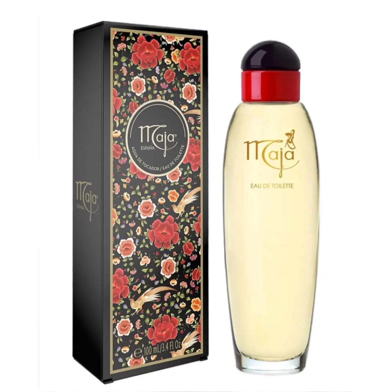 Maja by Myrurgia Women's Eau de Toilette Spray - Citrus Spicy Oriental Fragrance with Clove Notes, 3.4 oz/100 ml, Single Bottle, Spray on Skin, Ideal for Womens Gifts, Female Wear, Citrus Spicy Fragrance, 100Ml