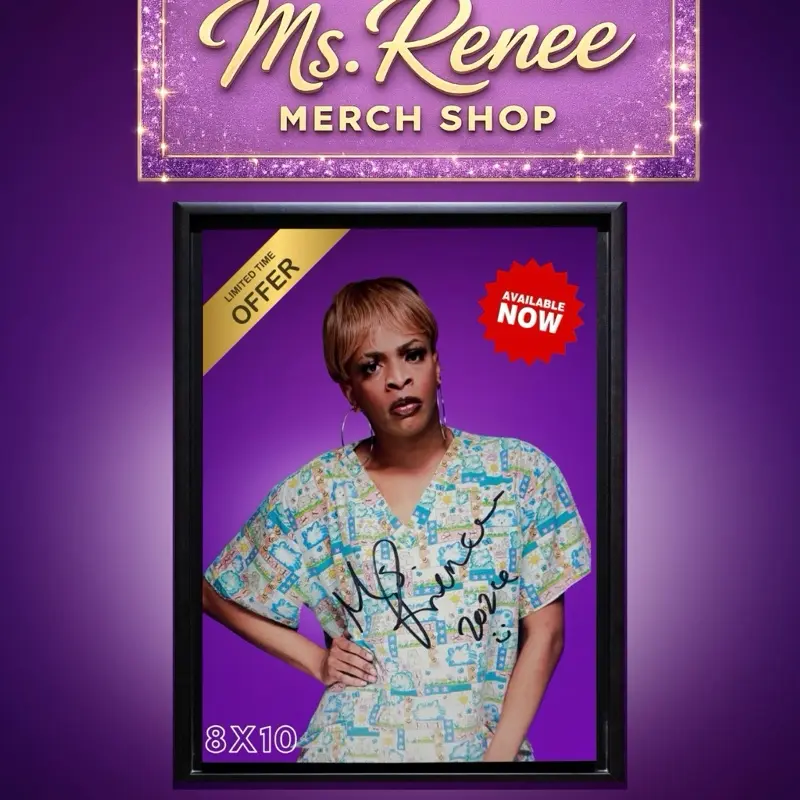 Ms. Renee Limited Edition Hand-Signed 8x10 Poster Ms. Renee Limited Edition Hand-Signed 8x10 Poster