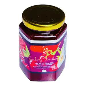All natural Strawberry and Cranberry jam Snack Flavor fruits