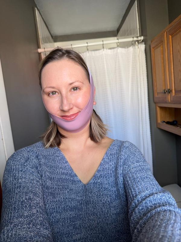 Reusable V-Line Lifting Mask Double Chin Reducer Face Contouring Skin Tightening Strap for Enhanced Facial Appearance Secure Fit