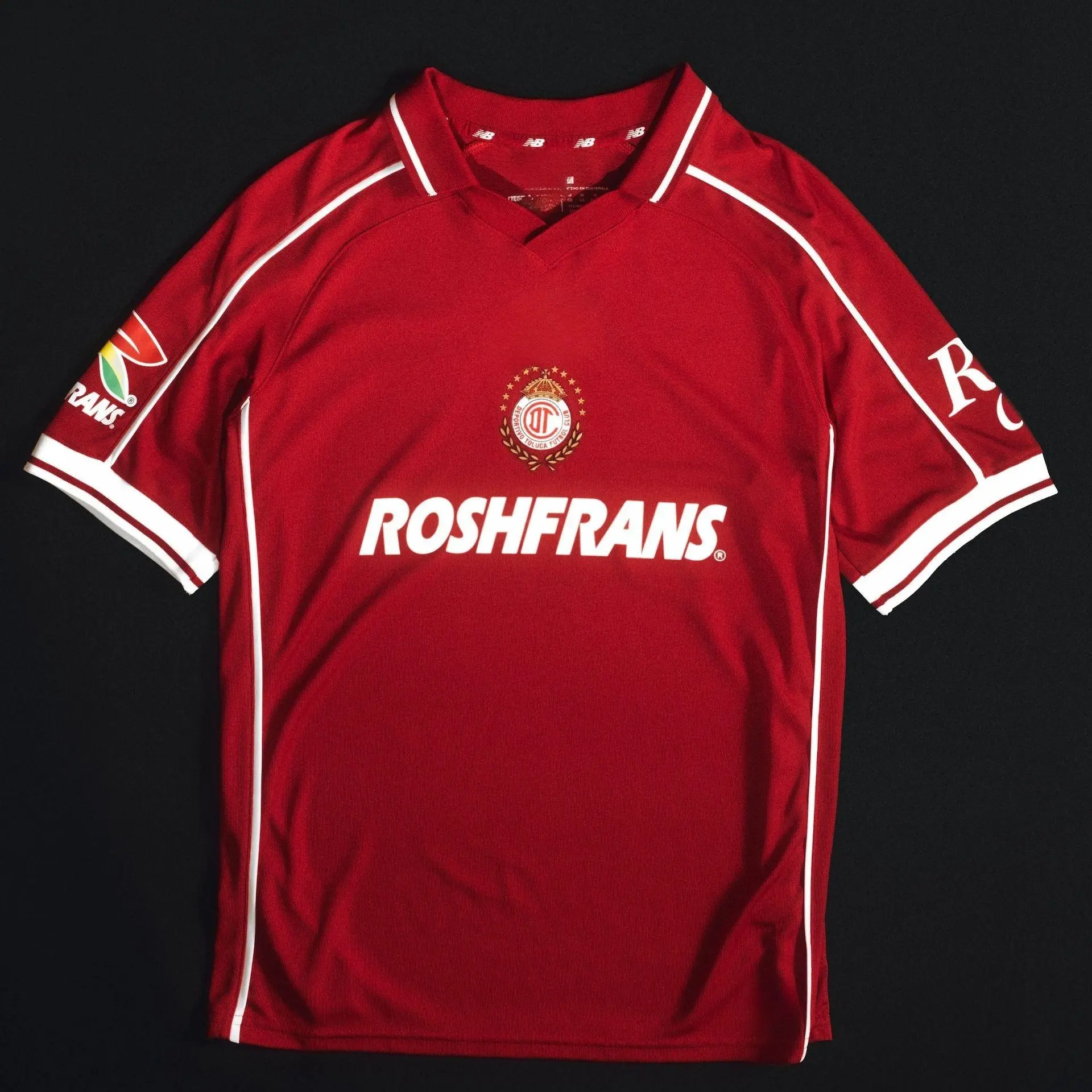 Toluca 26-27 Home Soccer Jersey, All Size S - 5XL, Breathable Game Day Sports Shirt, Short Sleeve, Quick-Dry Football Shirt, Liga MX Fans Jersey