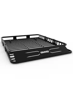 GARVEE 64" x 50" Universal Roof Rack Basket, 200 Lbs Capacity Rooftop Cargo Carrier Basket with Extension Luggage Rack Heavy Duty for SUVs, Trucks, Vehicles