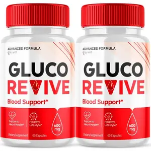 Gluco Revive Advanced Blood Sugar and Glycogen Support Supplement 120 Capsules