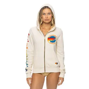 AVIATOR NATION HOODIE - VINTAGE WHITE