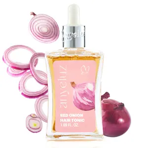 ANYELUZ Red Onion Hair Tonic, Ideal for Weak and Thin Hair, Formulated with Onion and Procapyl for Moisturizing Sebum Regulation & Hair Strengthening