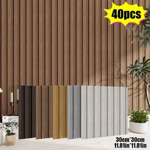 40pcs Marble Wall Stickers, Grid Pattern Foam Adhesive, Peel and Stick, DIY Friendly, Modern Farmhouse Style, Durable Vinyl Material