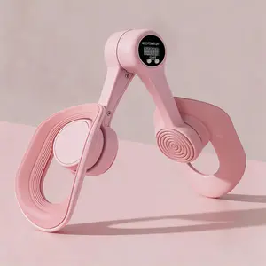 Thigh Trainer with LED Counter, 360° Adjustable Pelvic Floor Muscle Trainer for Women, Inner Thigh Exerciser, Hip Leg Arm Toner, Home Fitness Workout Equipment