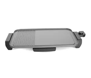 20" Ceramic Indoor Griddle, Nonstick Surface for Versatile Cooking and Drying