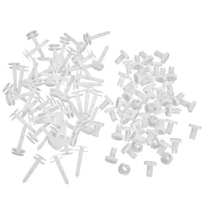 50pcs Car Door Trim Panel Retainer Clips Replacement For Truck Chevrolet 15960325 Nylon Bumper Fastener Rivet Clips