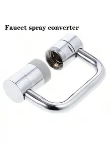 1440° Rotatable Faucet Aerator Extension for Effortless All-Angle Control Rotating Swivel Faucet Aerator Extender with 2 Mode Spray for Kitchen & Bathroom Sinks