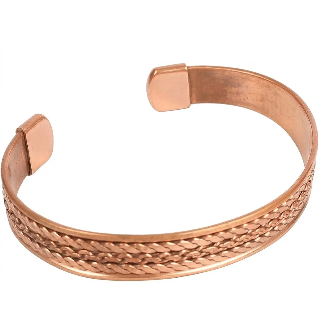 Copper Link Bracelet — Grounding and Energy Flow Traditional Jewelry