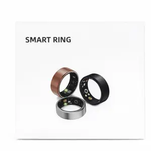 Size 10 Smart Ring for Women Men, Sleep Tracking Wearable - Fitness Tracker Ring with Pedometer, Calories, Distance & Exercise Track - Inteligente