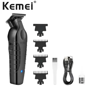 Kemei Km-2299 Wireless Hair Clipper, Trimmer & Beard Groomer, Long Battery Life, Ideal for Barbers, Home Use, Travel Friendly