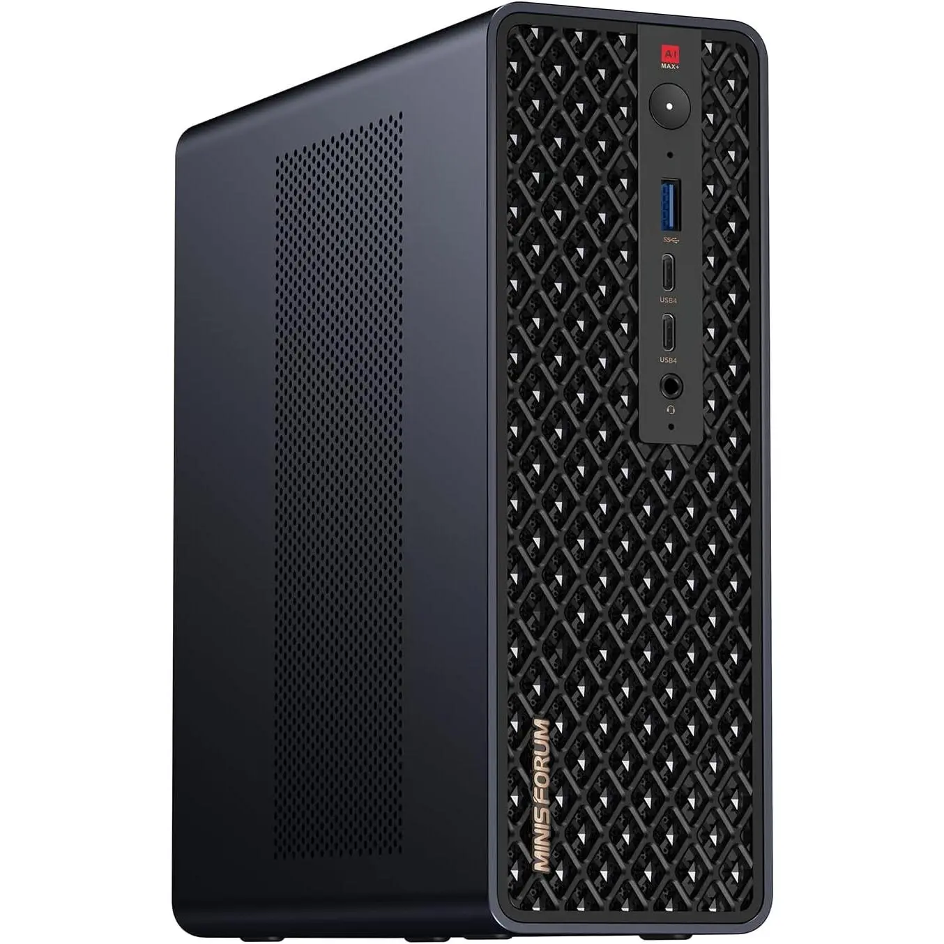 MINISFORUM MS-S1 MAX Mini AI Workstation PC, AMD Ryzen AI Max+ 395 (16C/32T),RDNA3.5 GPU,64GB LPDDR5 2TB SSD Mini PC,Dual M.2 PCIe 4.0, PCIe x16 Slot, USB4 V2(80Gbps)& Dual 10GbE, 320W PSU,Wi-Fi 7