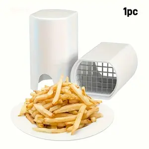 1pc RV Kitchen French Fries Cutter, 44 Grid Stainless Steel Potato Slicer, Quick Cut Multi-Functional Fry Separator, Easy to Use