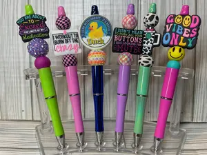 Beaded Pens/Writing Pens/Silicone Beads