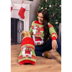 Adult Christmas Llama Unisex Ugly Sweater