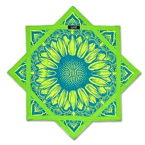 Sunflower of Life - UV - Flow Star- Flow Toy by First Earth
