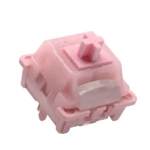 Leobog Walk Snow Switch 42g Tactile Pre-Lubricated 5-Pin Hot-Swappable POM Stem for MX Mechanical Gaming Keyboards