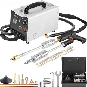 3500A Stud Welder Dent Repair Kit, 1.8KW Auto Body Spot Welder with 5 Welding Modes & Auto/Manual Switch – Complete Dent Puller Machine for Car and Truck Body Repair