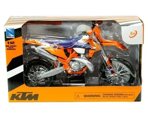 300 EXC-TPI Enduro Dirt Bike Motorcycle Orange 1/12 Diecast Model by New Ray