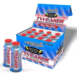 Tweaker Energy Drink Shots, 2oz 12-Pack, 0 Sugar Sports & Energy Beverage