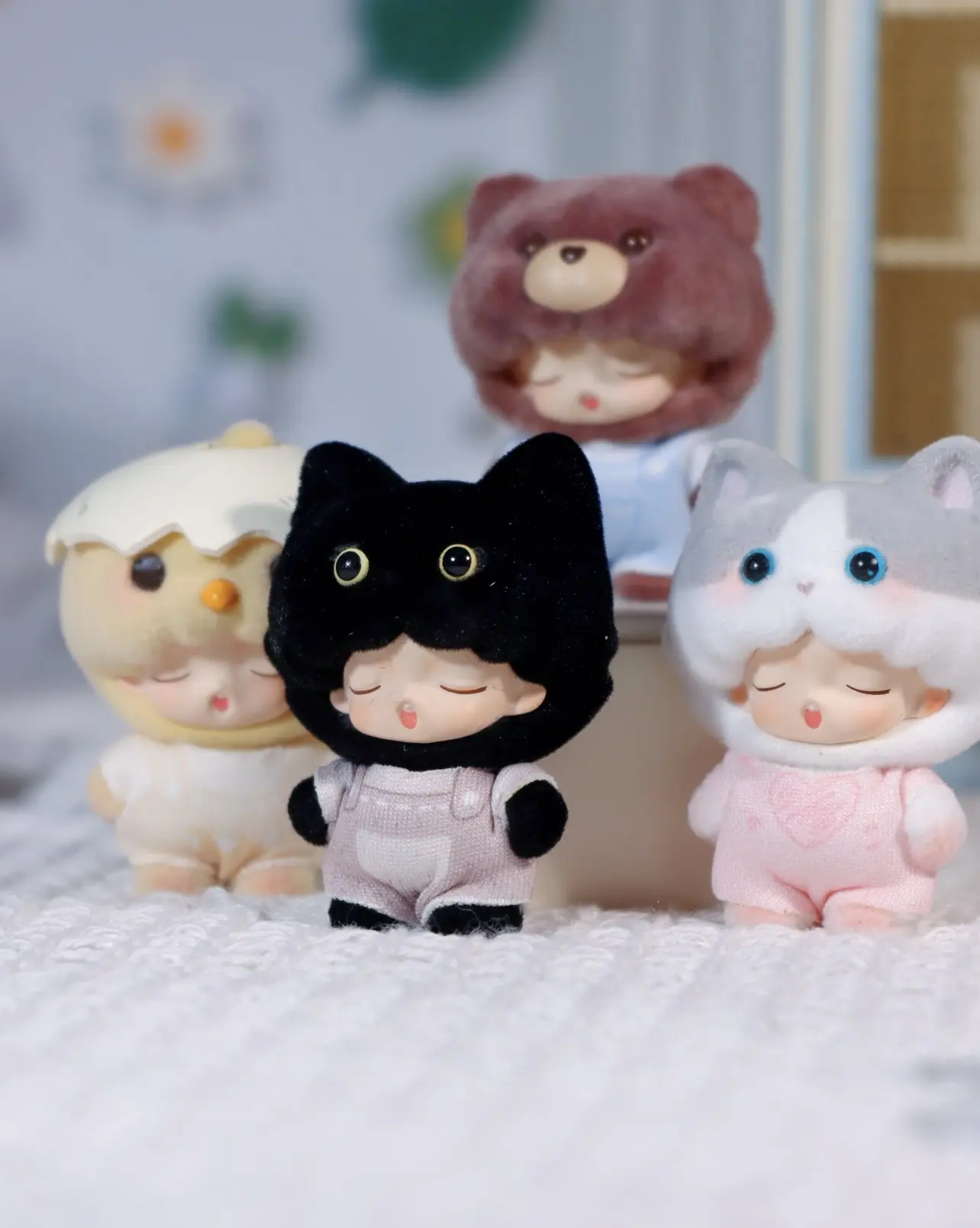 BB3- YUMO Cute Pet Family Mini Series Soft Collectibles (Hidden Style Probability: 90:1)