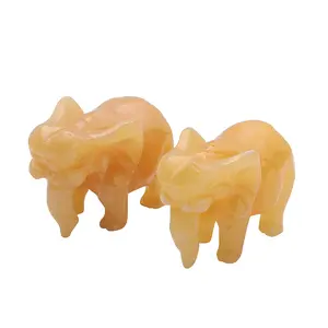 Hand Carved Elephant in Serpentine 3198ctw, Home Decor Figurine, Decorative Figurine, Living Room Decor
