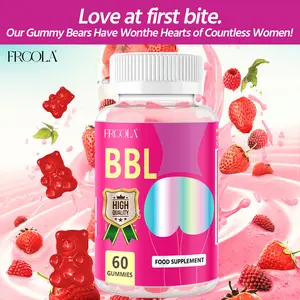Frcola 8-in-1 Health Gummies for Women - Strawberry Flavored Essential Vitamins & Herbal Extracts - Natural Wellness Supplement - Healthcare & Fitness