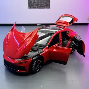 1:22 Purosangues FUV SUV Alloy Sports Car Model Diecast Metal Racing Vehicles Car Model Simulation Sound and Light Kids Toy Gift