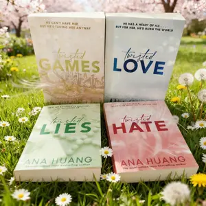 Ana Huang Twisted Series: Contemporary Romance Reads - Twisted Games/Love/Lies/Hate, Romantic Drama & Suspense for Daily Leisure