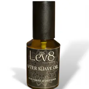 After Shave Oil to Soothe Follicles and Shave Bumps Bergamot & Lavender