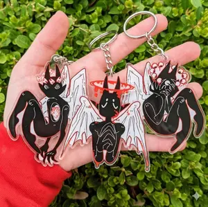 Gore Angel Acrylic Keychain