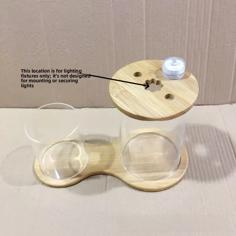 Multifunctional acrylic circular shape without dec