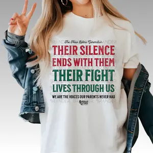 The New Latino Generation Graphic T-Shirt - Power, Pride, & Progress