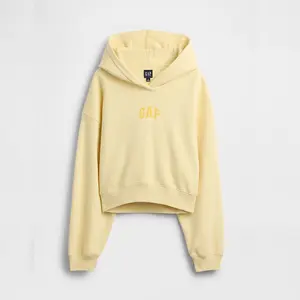 GAP VintageSoft Crop Logo Hoodie