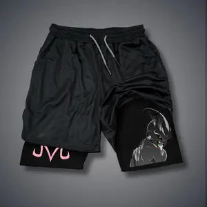 Dragon Ball DBZ Majin buu jorts outfit men 80s 90s short shorts summer camo shorts Anime graphic sweatshorts men gifts