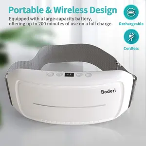 Wireless Waist Massager Belt – Rechargeable Portable Wrap for Home Use