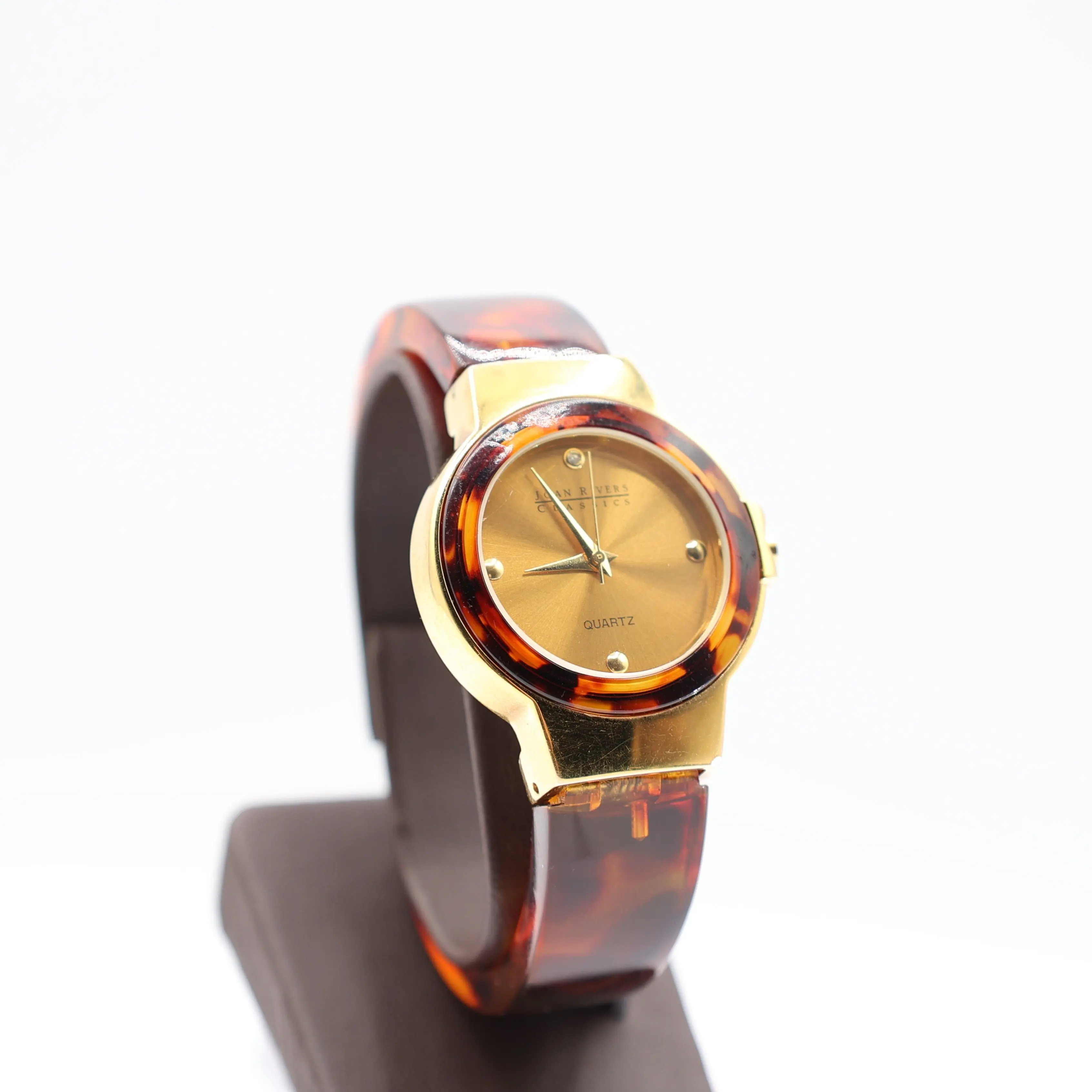 Joan Rivers Classics Collection Tortoise Shell Cuff Women display picture 1