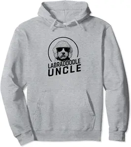 Labradoodle Uncle Gifts Funny Dog Owners Grand Paw Dad Xmas Pullover Hoodie - Jessicabal Shop 22B0CX9GV52R