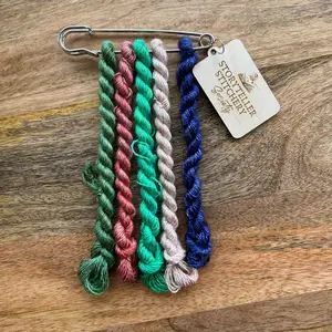 Golden Age, Hand-Dyed 100% Silk Floss Set (The Seven Husbands of Evelyn Hugo)