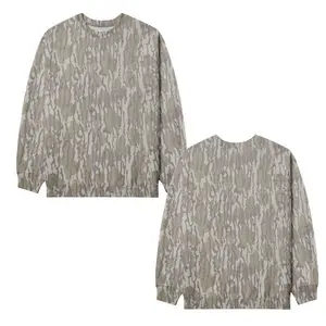 Washed Out Men’s Tibbee Flex Camo Sweatshirt, Hoodie with Tree Print, Long Sleeve Outdoor Hunting Pullover Hooded, Soft & Durable Camouflage Sweatshirt, Hoodie, Gift for Men