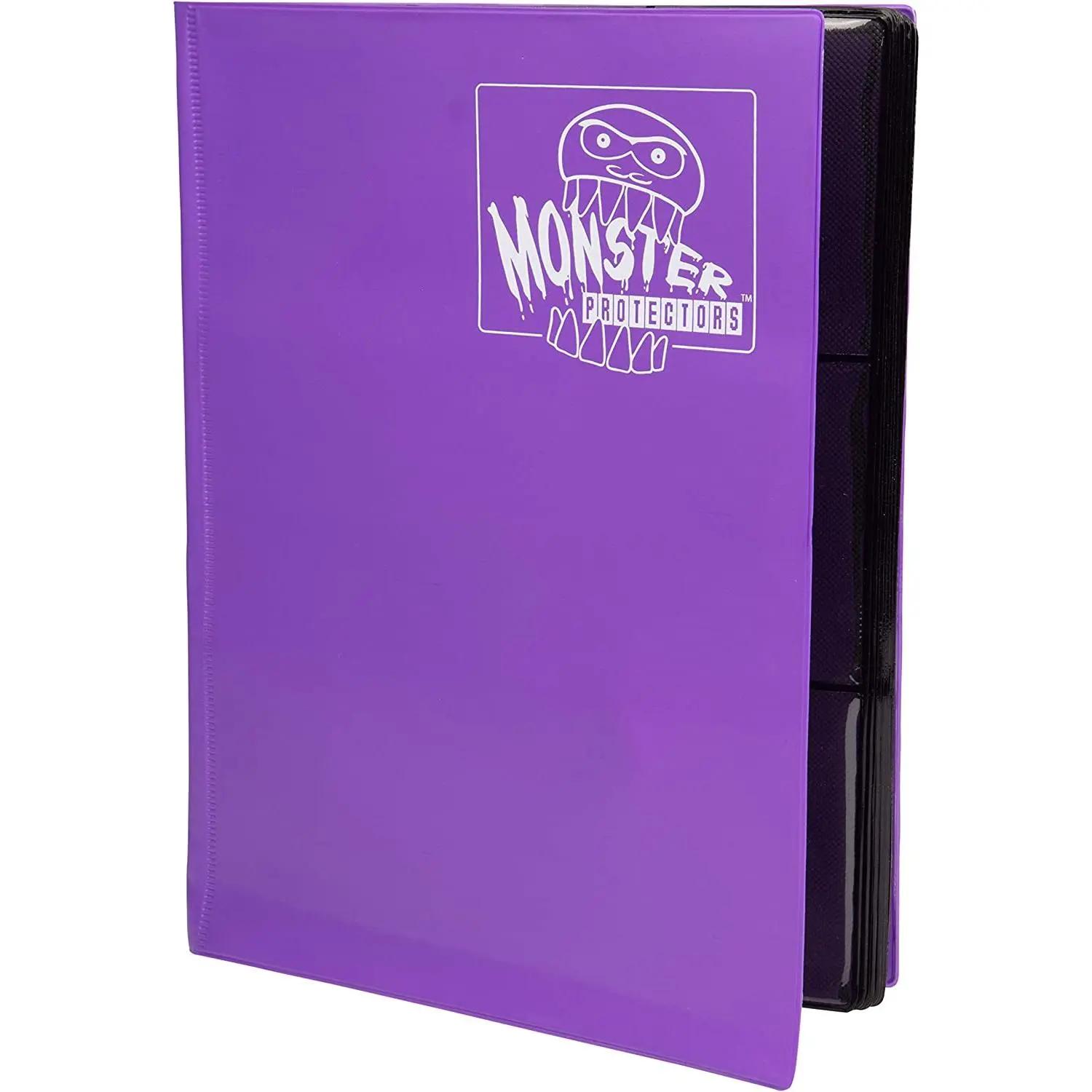monster card binder Amazon.com: Monster 9 Pocket Trading Card Album- Matte White Binder,  Anti-Theft & Anti-Drop TCG Protection w Side Loading Pockets, Holds 720  Cards -Compatible with Yugioh, Pokemon, MTG Magic the Gathering Cards : main image 1