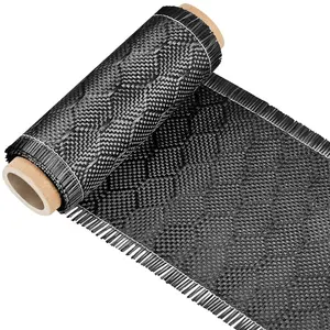 VitalCozy 5Ft x 4" Bee Hive Carbon Fiber Fabric Roll Sheet Carbon Fiber Cloth 2x2 Twill Weave 3k/ 220g Honeycomb Sheet for Car Structural Reinforcement Concrete Wall Boat Repair DIY Project