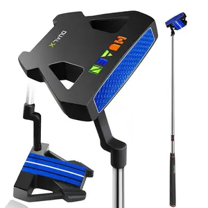 Golf putter, stainless steel shaft putter, low center of gravity golf putter