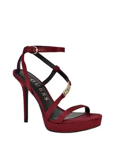 GUESS Female Lucier Satin Heels
