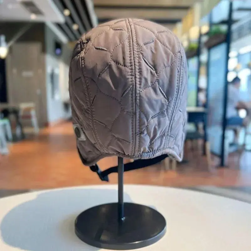 Winter Unisex Lamb's Wool Aviator Cap Double Sided Wearable Thickened Warm Ear Protection Cap Skiing Cycling Russian Cap