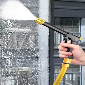 1pc High Pressure Water Gun for Car & Floor Washing, Hose Nozzle for Gardening, Yard Supplies