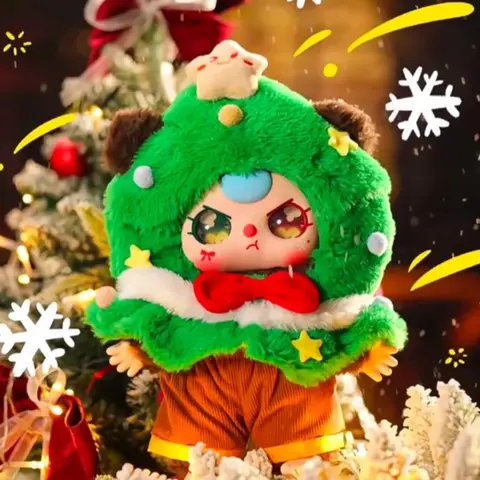 Baby Three 400% Christmas Series Plush Blind Box